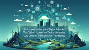 Read more about the article Environmental Impact of Digital Activities: The Carbon Footprint of Digital Marketing, Data Centres, and Blockchain Technology